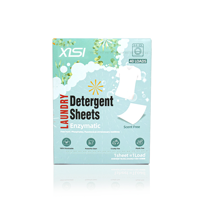 XS820 XISI Laundry Detergent Sheets Biodegradable Laundry Sheets