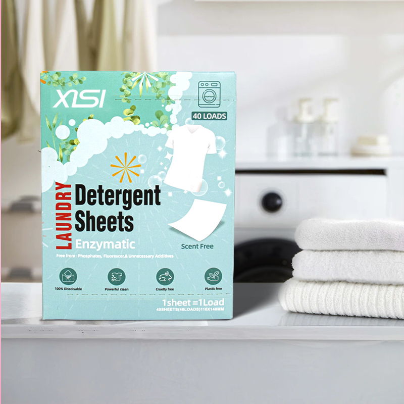 XS820 XISI Laundry Detergent Sheets Biodegradable Laundry Sheets