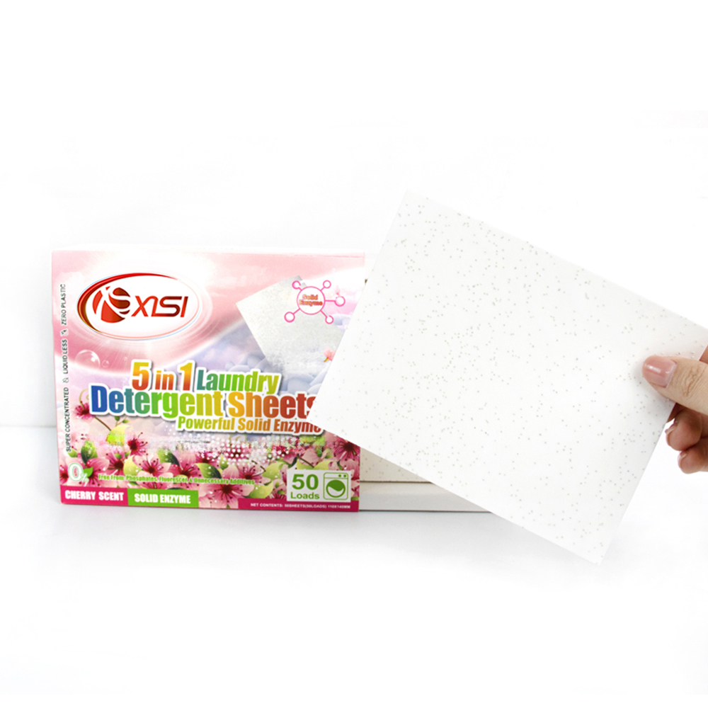 Best Powerful Highly Concentrated Super Dosable Laundry Detergent Sheet Used in Laundries And Household
