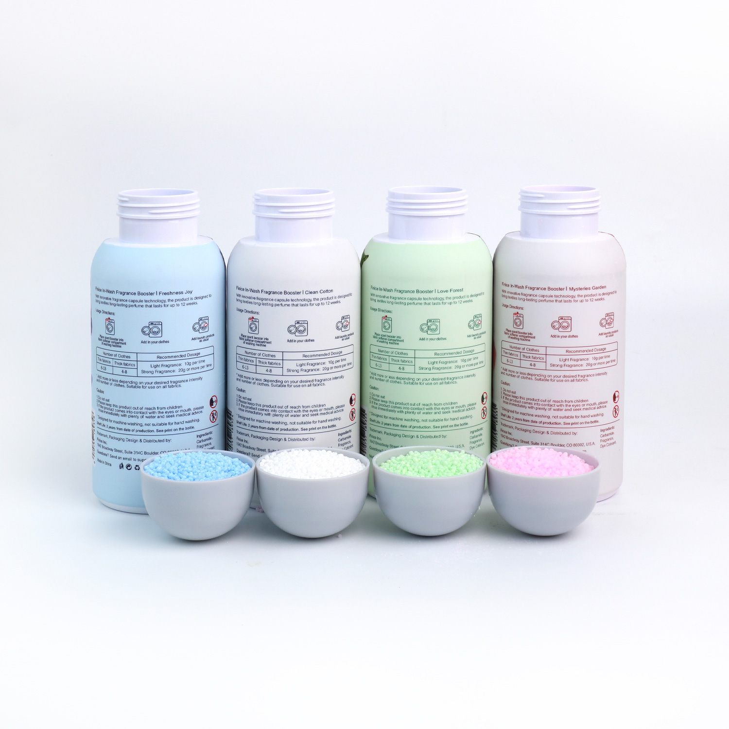 Long-lasting Smell Fragrance Booster Laundry Scent Fabric Softener Booster Beads in Washing Clean