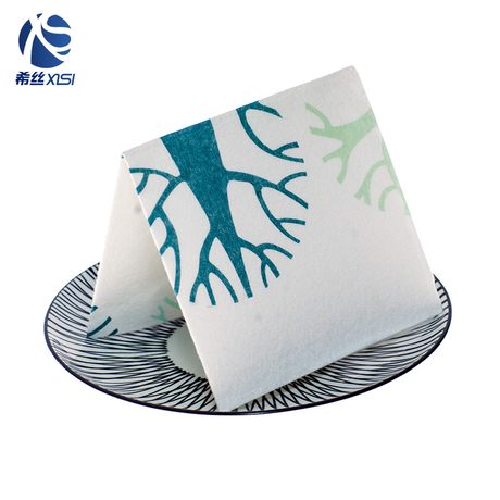Custom printed cleaning cloth with customize package