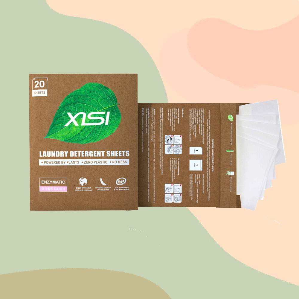 Free Sample Eco-friendly Laundry Detergent Sheets Clothes Laundry Sheets