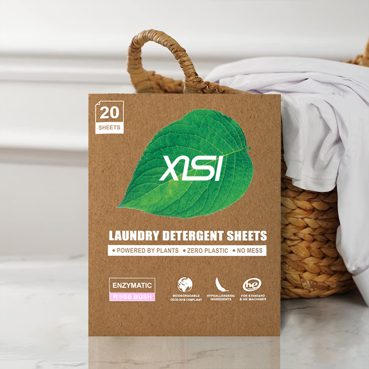 Free Sample Eco-friendly Laundry Detergent Sheets Clothes Laundry Sheets