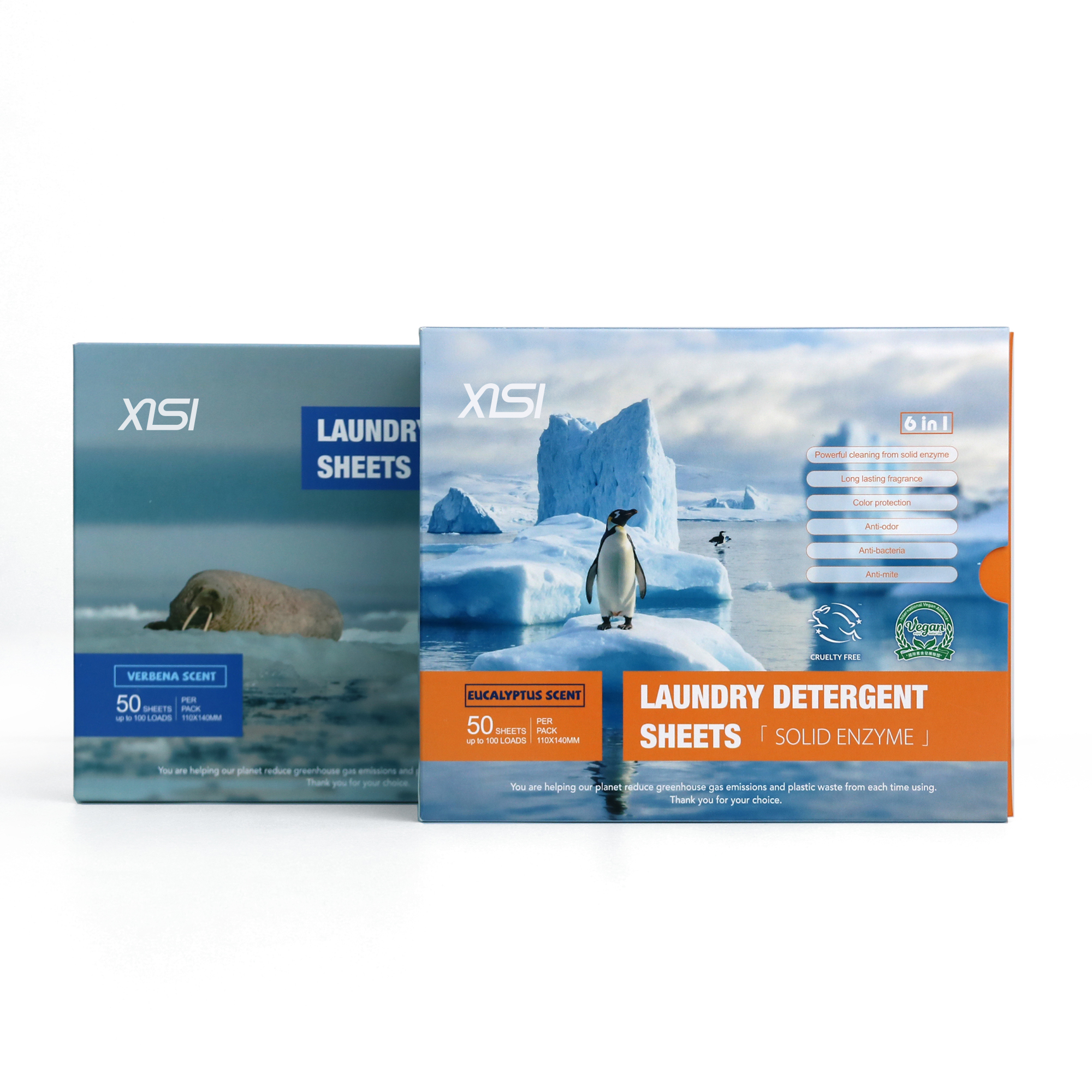 Customizable Eco-Friendly Laundry Detergent Sheet Popular Sale Product for Deep Cleaning Power Strips with Fragrance