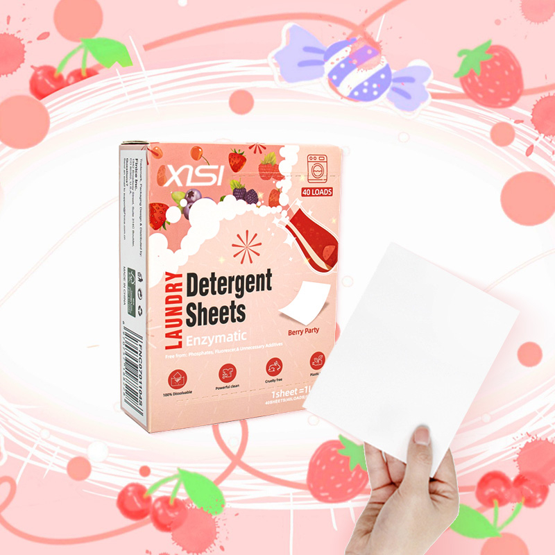 Laundry Detergent Tin Laundry Detergent Strips Washing Powder Detergent Laundry Sheet