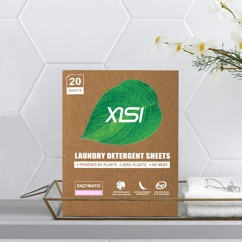 Free Sample Eco-friendly Laundry Detergent Sheets Clothes Laundry Sheets