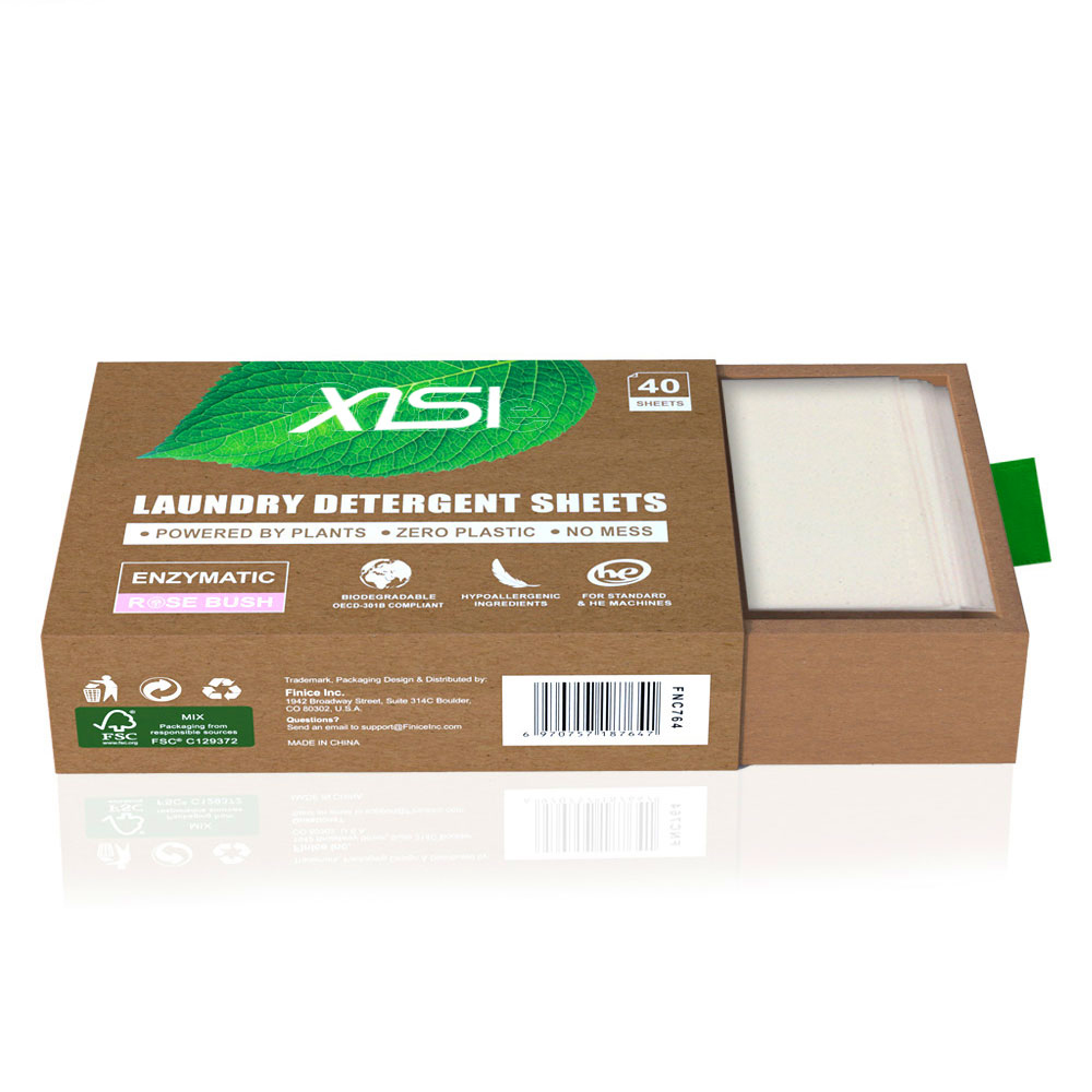 Laundry Detergent Paper Eco Friendly Laundry Strips Eco Washing Sheet Laundry Detergent Tablets